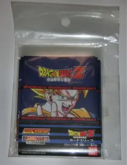 Dragon Ballz Card Sleeve Son Goku Data Carddass Used - Image 1
