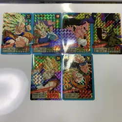 Dragon Ball Carddass Super Battle 14Th Edition Six Card Set KiRankom Conditon Us - Image 1