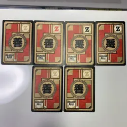 Dragon Ball Carddass Super Battle 14Th Edition Six Card Set KiRankom Conditon Us - Image 2