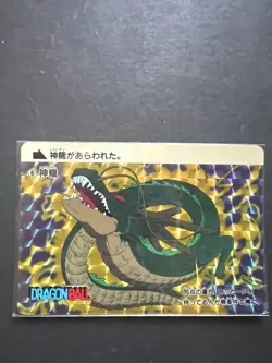 Dragon Ball Shenryu Card 6 Holo Processing Used - Image 1