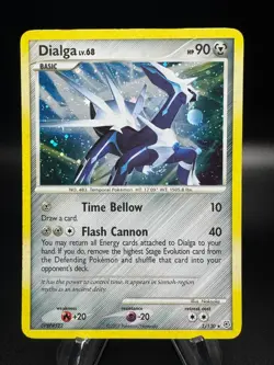 Pokemon Diamond and Pearl DIALGA Holo Rare #1/130 - Image 1
