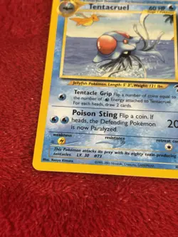 Tentacruel 10/18 Southern Islands Regular Pokemon Card Played - Image 4