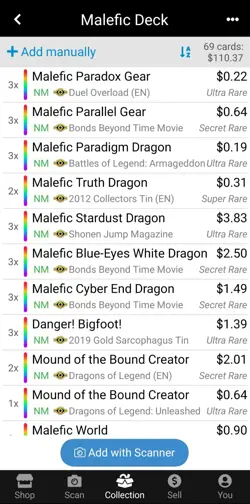 Malefic Yu-Gi-Oh Deck (HIGH RAIRTY) (Tournament Ready) - Image 2