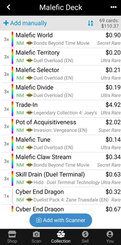 Malefic Yu-Gi-Oh Deck (HIGH RAIRTY) (Tournament Ready) - Image 3