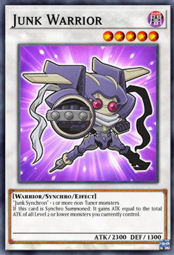Yugioh! Junk Warrior Chibi Artwork Battles of Legend: Monster Mayhem PREORDER - Image 1