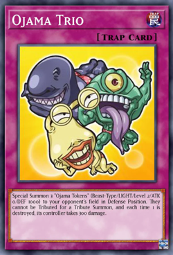 Yugioh! Ojama Trio Chibi Artwork Battles of Legend: Monster Mayhem PREORDER - Image 1