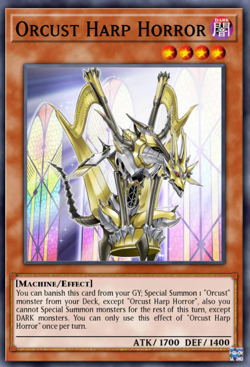 PRE-SALE YUGIOH x3 BLMM-EN085 ORCUST HARP HORROR - EMBLAZONED ULTRA 1st EDITION - Image 1
