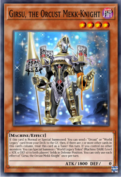 PRE-SALE YUGIOH x3 BLMM-EN088 GIRSU, THE ORCUST MEKK-KNIGHT - EMBLAZONED ULTRA - Image 1