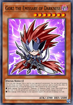 Yugioh! Gorz the Emissary of Darkness Battles of Legend: Monster Mayhem PREORDER - Image 1