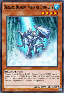 Yugioh! Stream, Dragon Ruler of Droplets Battles of Legend: Monster PREORDER - Image 1