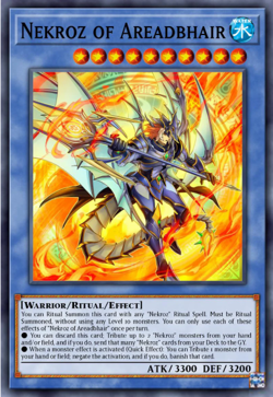 Yugioh! Nekroz of Areadbhair Battles of Legend: Monster Mayhem PREORDER - Image 1