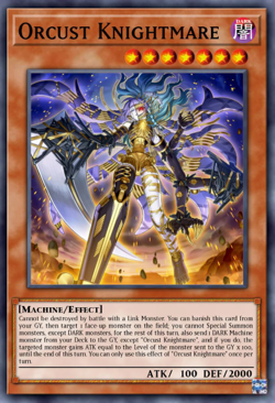 PRE-SALE YUGIOH x3 BLMM-EN087 ORCUST KNIGHTMARE - EMBLAZONED ULTRA 1st EDITION - Image 1