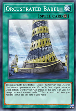 PRE-SALE YUGIOH x3 BLMM-EN097 ORCUSTRATED BABEL - EMBLAZONED ULTRA 1st EDITION - Image 1