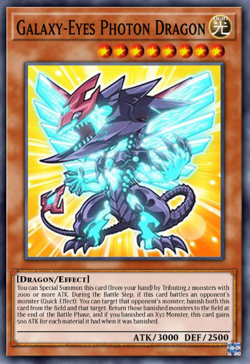 Yugioh! Galaxy-Eyes Photon Dragon CHIBI Battles of Legend: Monster PREORDER - Image 1