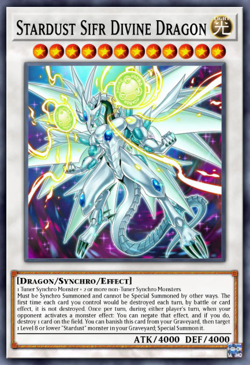 Yugioh! Stardust Sifr Divine Dragon Battles of Legend: Monster Mayhem PREORDER - Image 1