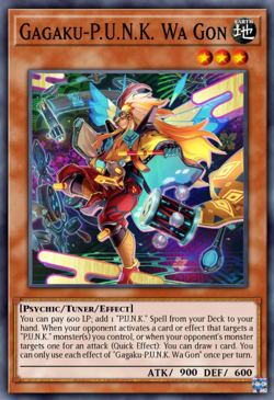 PRE-SALE YUGIOH x3 BLMM-EN071 GAGAKU-P.U.N.K. WA GON - EMBLAZONED ULTRA 1st ED - Image 1