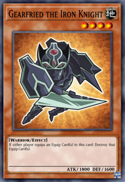 Yugioh! Gearfried the Iron Knight Battles of Legend: Monster Mayhem PREORDER - Image 1