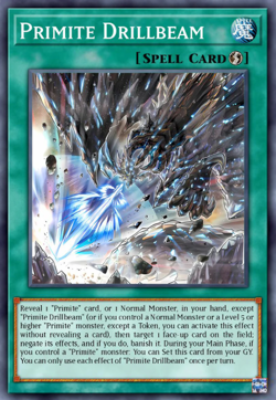 Yugioh! Primite Drillbeam Battles of Legend: Monster Mayhem PREORDER - Image 1