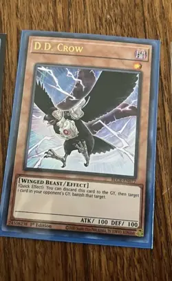 D.D. Crow - BLCR-EN077 - Ultra Rare 1st Edition Card English NM Yugioh - Image 1