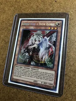 Yugioh 2x Ghost Ogre & Snow Rabbit - CROS-EN033 - Secret Rare - NM - Image 3