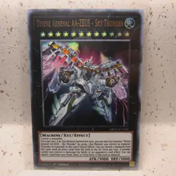 Divine Arsenal AA-ZEUS Sky Thunder MP21 EN195 Ultra Rare 1st Ed Lightly Play LP - Image 1