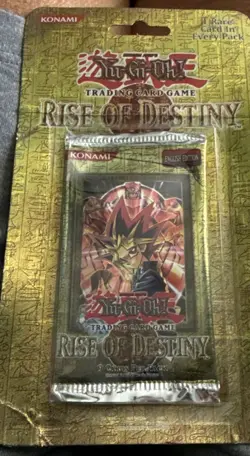 Konami Yu-Gi-Oh! TCG Rise of Destiny English 1st Edition Booster Pack Sealed - Image 1