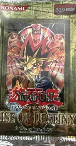 Konami Yu-Gi-Oh! TCG Rise of Destiny English 1st Edition Booster Pack Sealed - Image 3