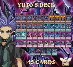 YuGiOh Arc-V! Complete Yuto Deck! Phantom Knights + Dark Rebellion XYZ D + Bonus - Image 1