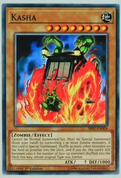 Yugioh! Kasha SR07-EN004 Common 1st Edition - Image 1
