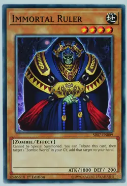 Yugioh! Immortal Ruler SR07-EN009 Common 1st Edition - Image 1