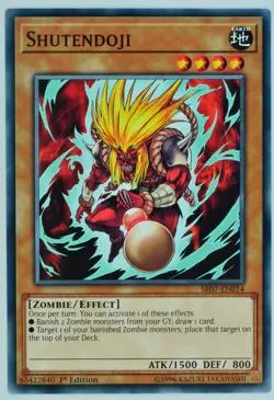 Yugioh! Shutendoji SR07-EN014 Common 1st Edition - Image 1