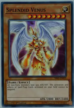 Yugioh Splendid Venus SR05-EN012 Common 1st Edition - Image 1