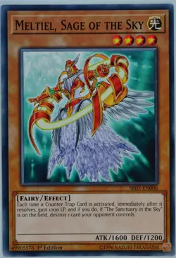 Yugioh Meltiel, Sage of the Sky SR05-EN006 Common 1st Edition - Image 1