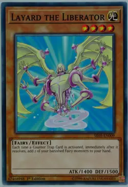 Yugioh Layard the Liberator SR05-EN009 Common 1st Edition - Image 1