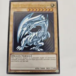Blue-Eyes White Dragon - OP28-EN001 - Light Played - Ultimate Rare - Unlimited - Image 1