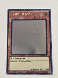 Cyber Dragon GFP2-EN178 Ghost Rare 1st Edition Yugioh Ghosts from the Past 2 VLP - Image 1