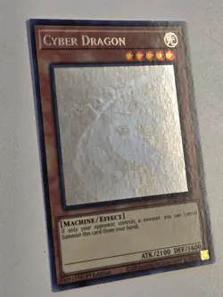 Cyber Dragon GFP2-EN178 Ghost Rare 1st Edition Yugioh Ghosts from the Past 2 VLP - Image 2