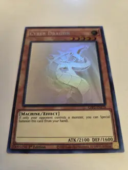 Cyber Dragon GFP2-EN178 Ghost Rare 1st Edition Yugioh Ghosts from the Past 2 VLP - Image 5