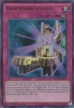 Dimension Sphinx - MVP1-EN023 - Ultra Rare - 1st Edition - Lightly Played - Image 1