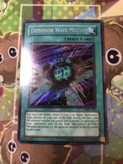 YUGIOH DIFFUSION WAVE MOTION MFC-107 SECRET PLAY/EDGEWARE - Image 1