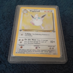 1st Edition Holo Pokemon Card Wigglytuff 16/64 NM EX - Image 1
