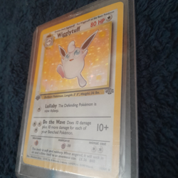 1st Edition Holo Pokemon Card Wigglytuff 16/64 NM EX - Image 3