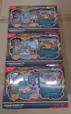 3x BULK - Pokemon Trading Card Game Charizard ex Special Collection 3 Boxes TGC - Image 1