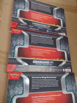 3x BULK - Pokemon Trading Card Game Charizard ex Special Collection 3 Boxes TGC - Image 5