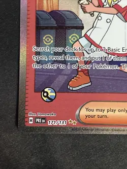 Pokemon TCG Crispin Trainer Prismatic Evolutions Card 171/131 - Image 5