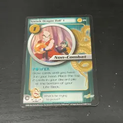 Namek Dragon Ball 1 - Dragon Ball Z DBZ CCG Score Card Nice! - Image 1