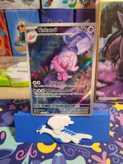 Pokemon TCG Tinkatuff Holo Illustration Rare Card Paldea Evolved 217/193 - Image 1