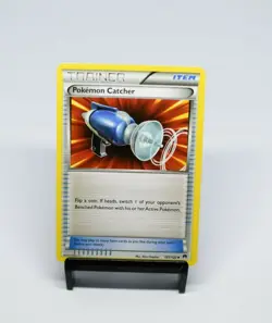 POKEMON - POKEMON CATCHER 105/122 UNCOMMON TRAINER CARD - BREAKPOINT SET - M/NM - Image 1
