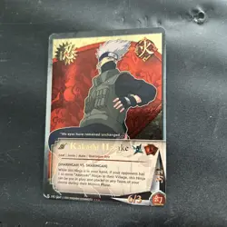 NARUTO CCG TCG KAKASHI HATAKE SUPER RARE CARD N-192 - Image 1