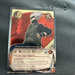 NARUTO CCG TCG KAKASHI HATAKE SUPER RARE CARD N-192 - Image 2